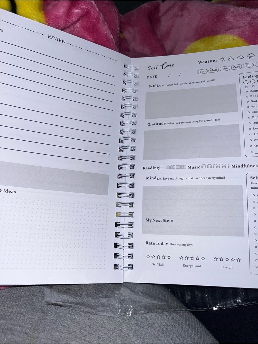 The Self Care Journal - White Cover - Picture 3 of 3